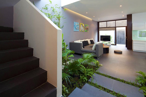 Elegant Family Home Contemporary Green Ideas