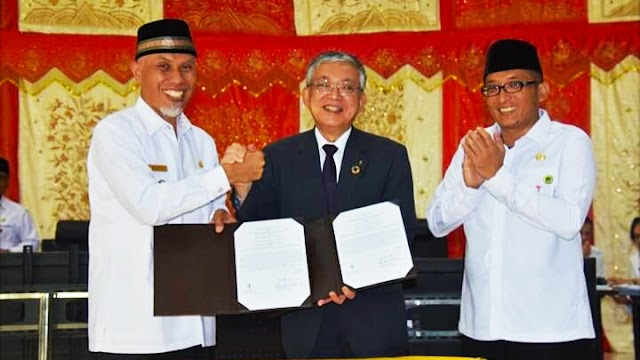 Wako Jepang - Wako Padang Buat MoU Penyediaan Air Bersih 