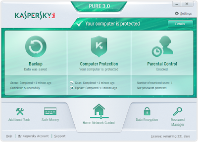 Kaspersky PURE 3.0 Full Version + Trial Reset 1
