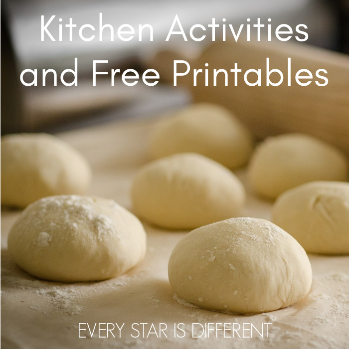 Kitchen Activities & Free Printables