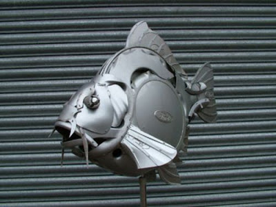 Auto Rims Sculptures