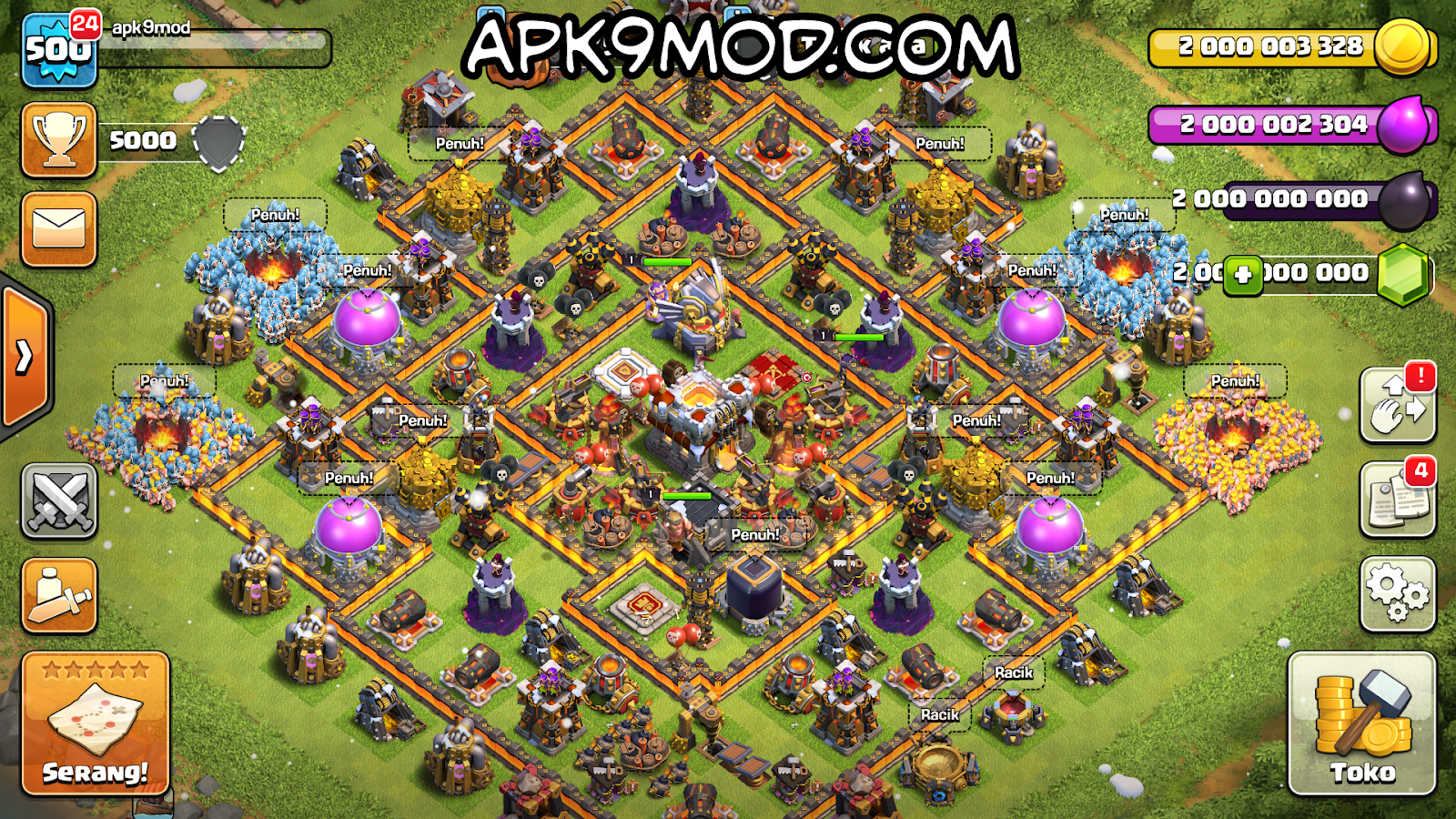 Beautifull Coc Game Apk, Terbaru!