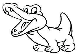 Images Of Baby Crocodile Coloring Sheet Ideas