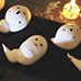 Halloween Ghost Meringue Cookes