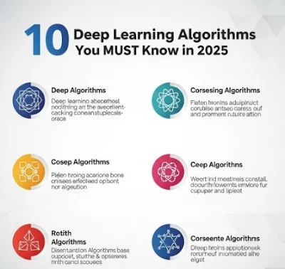 10 Deep Learning Algorithms You MUST Know in 2025