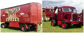 Scammell and Box Truck
