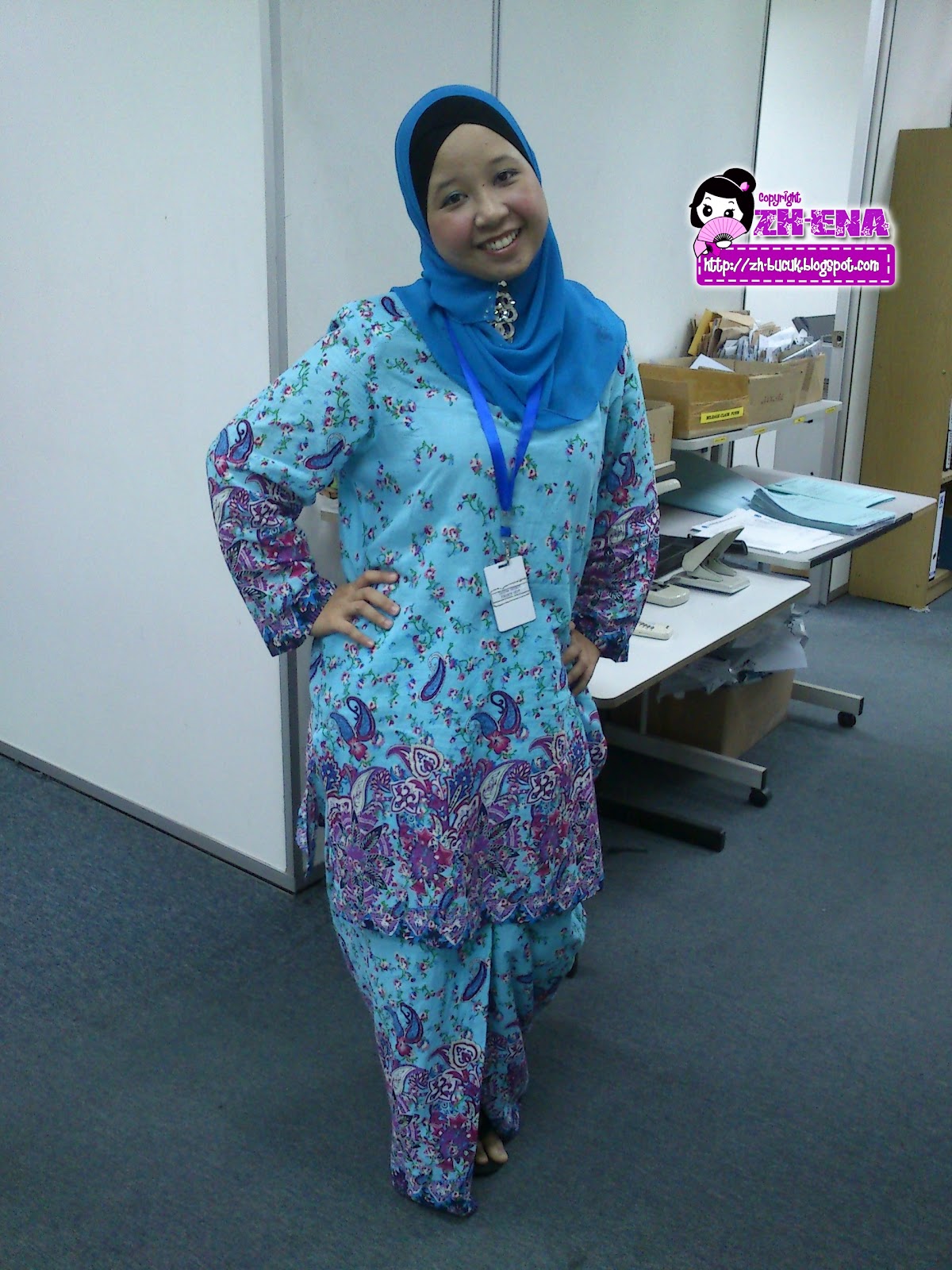 This is Our Story Baju  Kurung  Cotton ala Punjabi