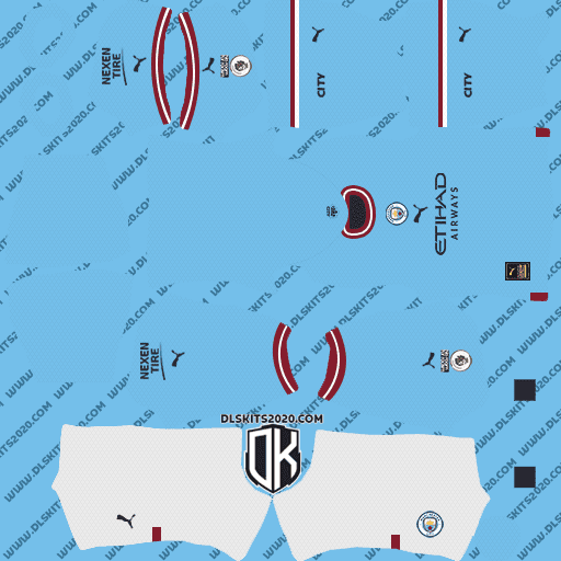 Manchester City F.C. 2022-2023 Kit Puma For Dream League Soccer 2022 (Home)