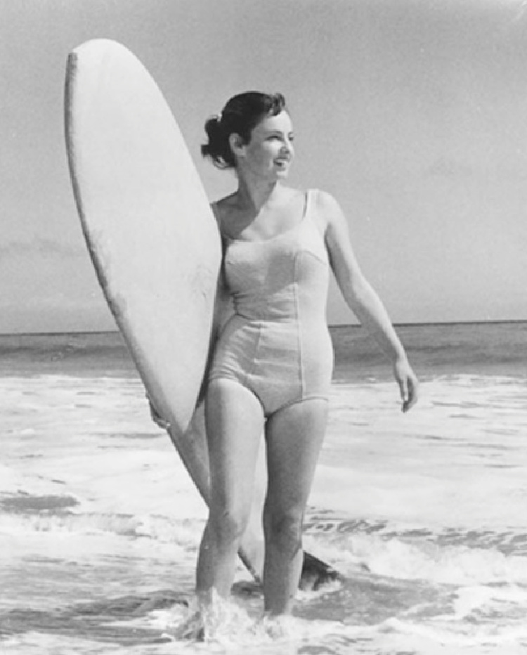 A Vintage Nerd, Vintage Blog, The Real Gidget, Gidget, Female Surfers,  Kathy Kohner-Zuckerman