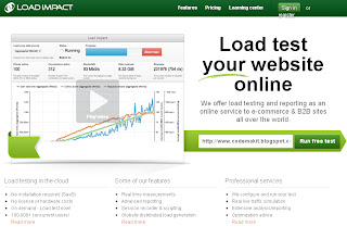 Load test your website online