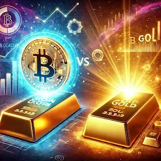 Bitcoin Menjadi Pesaing Utama Emas