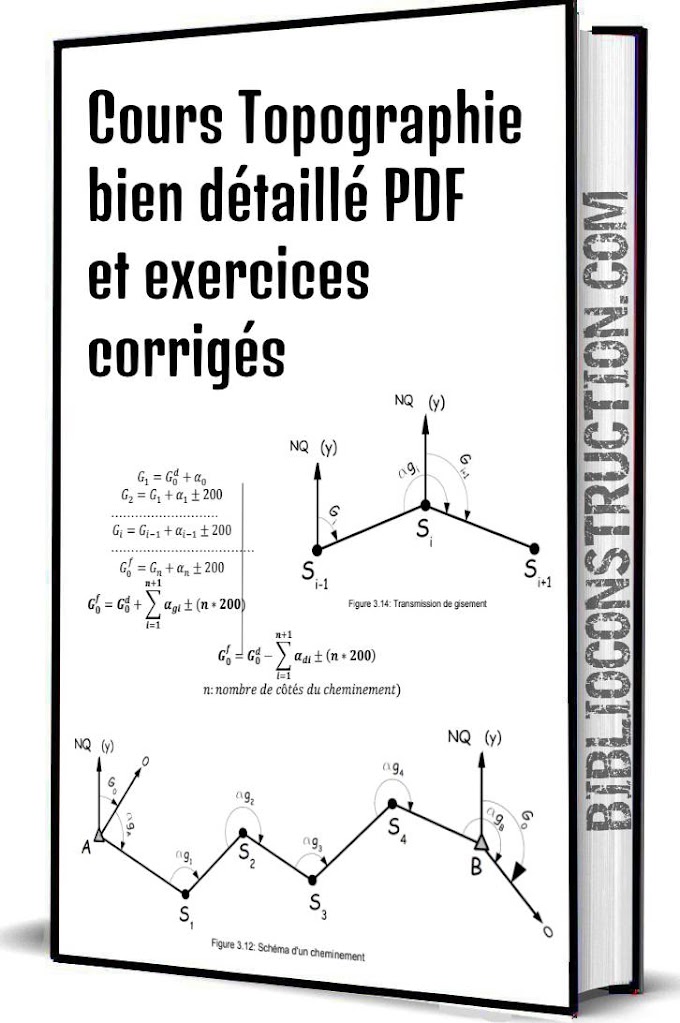 cours topographie bien détaillé PDF et exercices corrigés