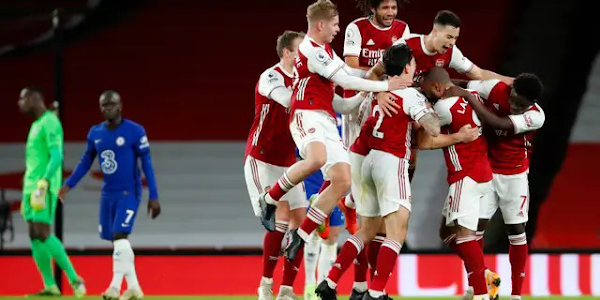 EPL: Gunners stun Blues with a 3-1 Boxing day victory