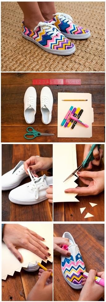 Diy Missoni Sneakers