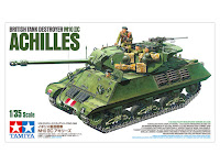 Tamiya 1/35 British Tank Destroyer M10 IIC Achilles (35366) English Color Guide & Paint Conversion Chart