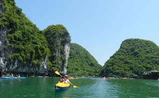 Isla de Cat Ba. Bahía de Lan Ha, Kayak.