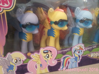 My Little Pony G4 Wonderbolts brushable toys poni 