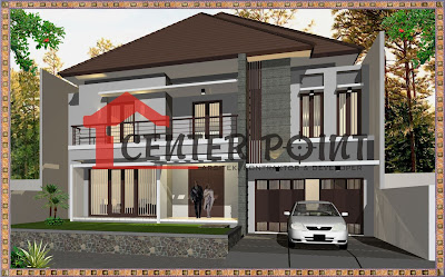 Jasa Gambar Rumah di Sawahlunto - Minimalis Modern Minimalist House Home Fasade Keren