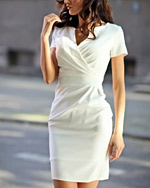 białe sukienki eleganckie 2022