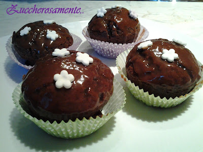 Muffin al doppio cioccolato