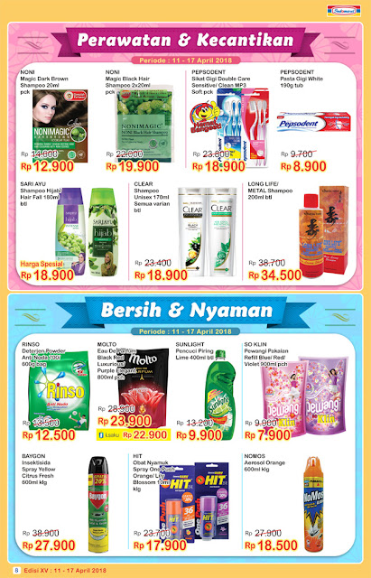 Katalog Harga Promo INDOMARET Super Hemat 11 - 17 April 2018