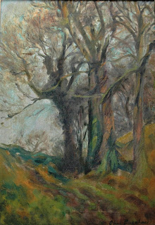 Landscape with trees