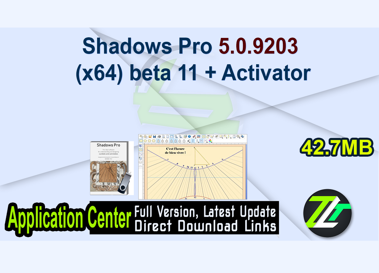 Shadows Pro 5.0.9203 (x64) beta 11 + Activator