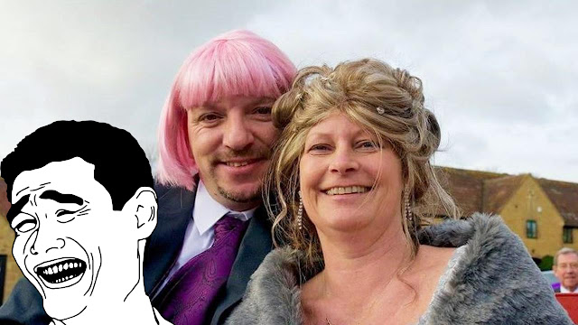 Demi Membahagiakan Sang Istri, Suami Ini Pakai Wig "Baper Banget Kisahnya"