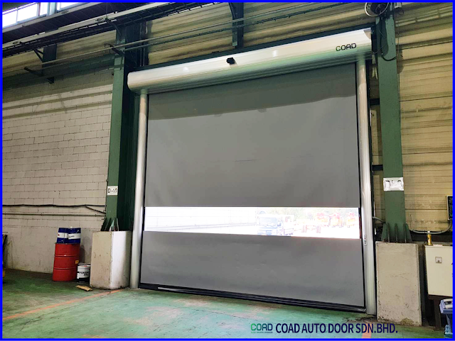 COAD, High Speed Door, INDONESIA, INDUSTRIAL DOOR, JAPAN, KOREA, MALAYSIA, Pintu Berkelajuan Tinggi, pintu pvc, PVC Roller Shutter Door, THAILAND, VIETNAM, シート製高速シャッター