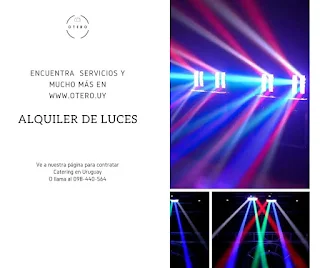 Alquiler de luces robóticas para fiestas