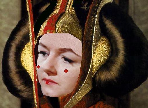 Joan Sims turns in one of her classiest performances as Queen Amidala 