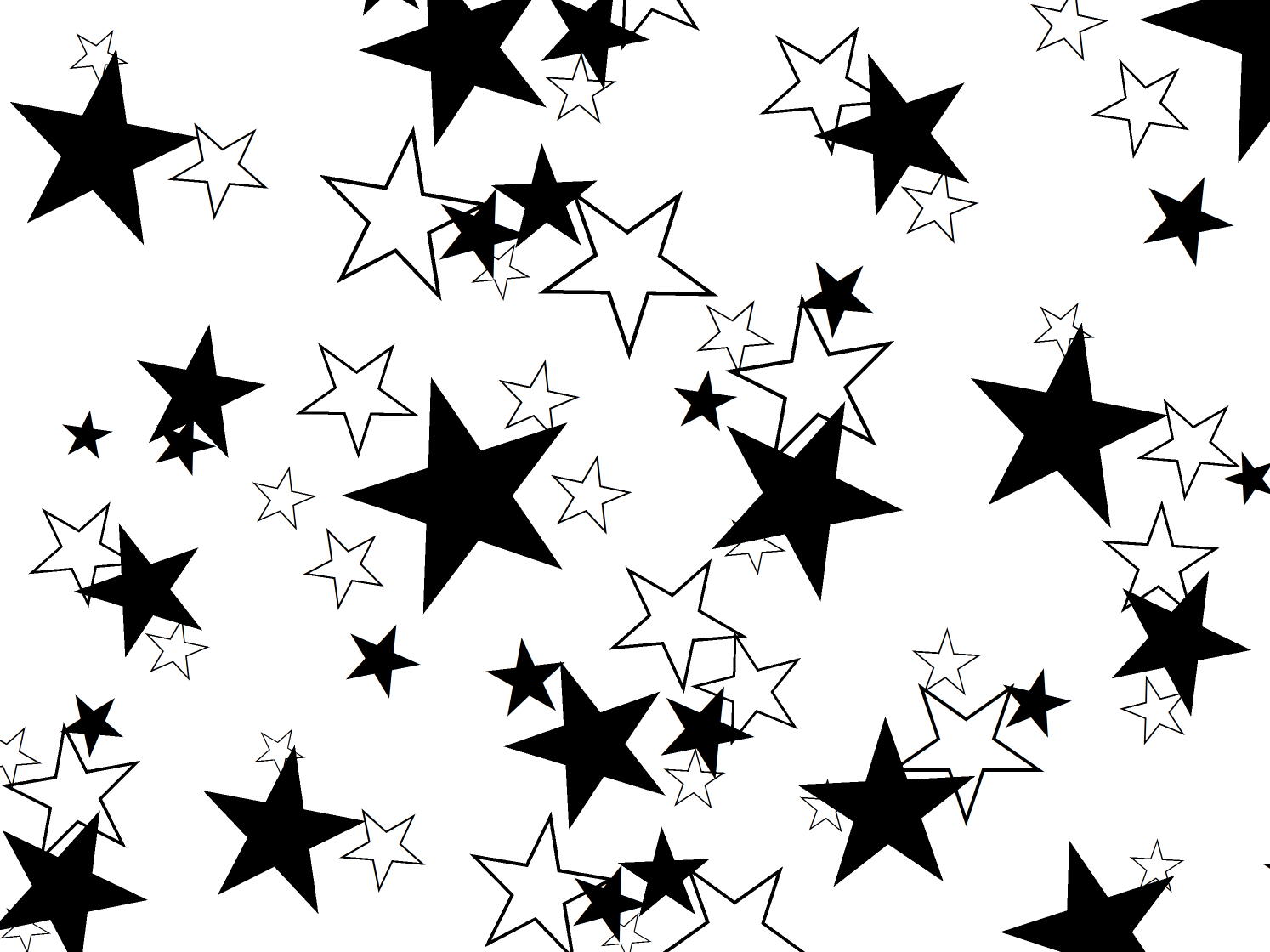 windows Black  and White  Stars 