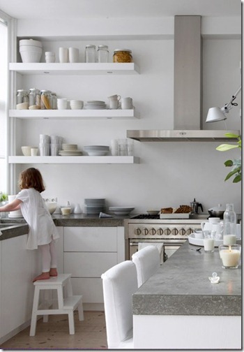 stilinspiration.blogspot.com white kitchen