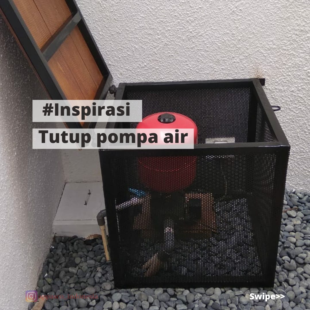 Tutup Pompa Air Minimalis