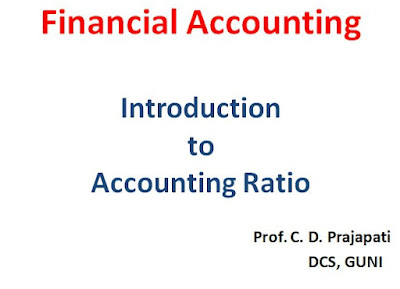 Introduction to Accounting Ratio