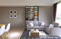 jasa gambar murah interior apartment