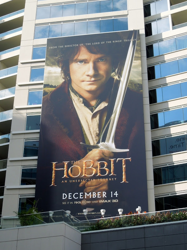 Hobbit An Unexpected Journey movie billboard