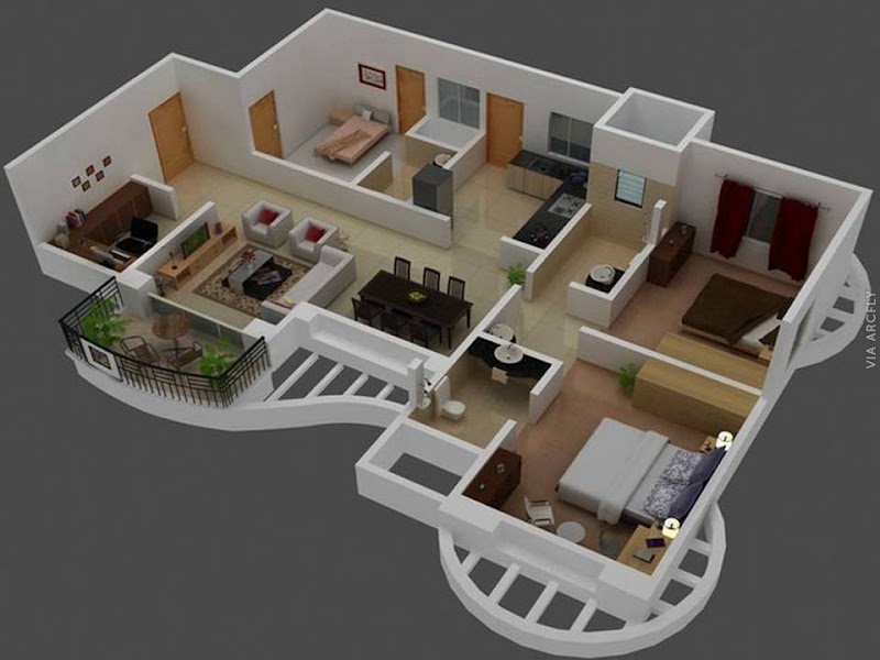 Terpopuler 31+ Plan Rumah 3D
