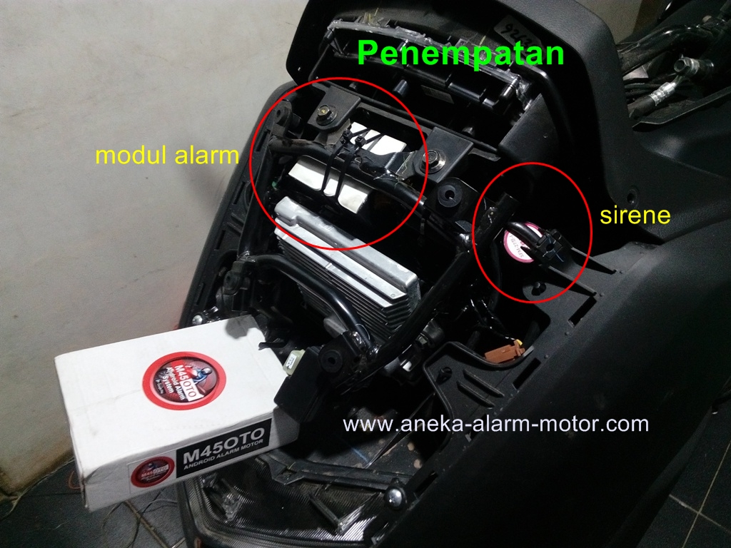 Cara pasang alarm motor All New Nmax 2020