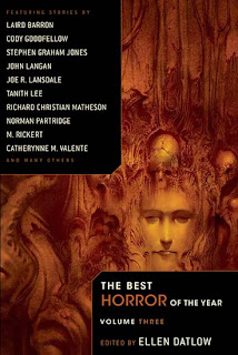 The Best Horror of the Year. Volume Three, 2011, copertina