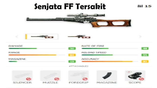 Senjata FF Tersakit