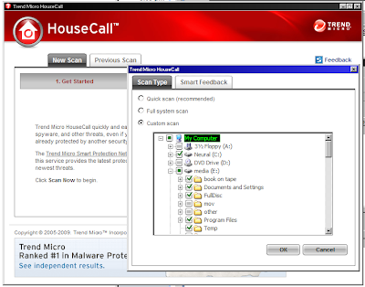 Computer Virus Scanner on Review  Review  Trend Micro  House Call    Free On Demand Virus Scan