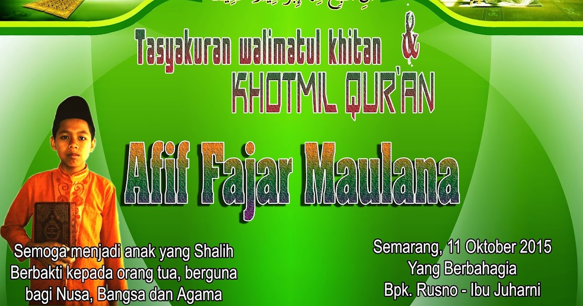 CONTOH BACKGROUND WALIMATUL KHITAN