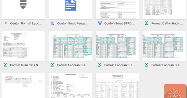 Contoh Format Laporan Bulanan Sekolah  Download File 