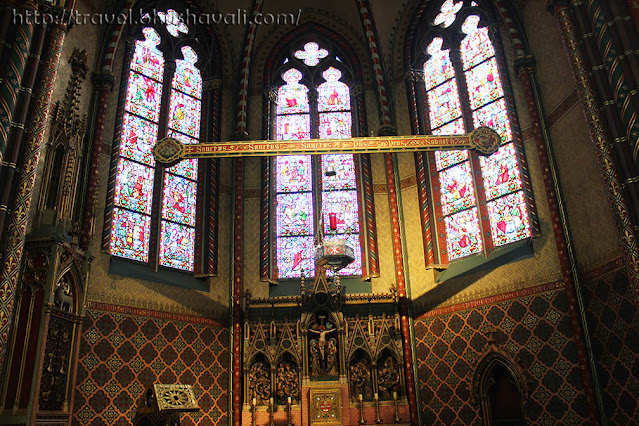 Stained Glass windows at Church of Our Lady of Brugge (Onze Lieve Vrouwekerk)