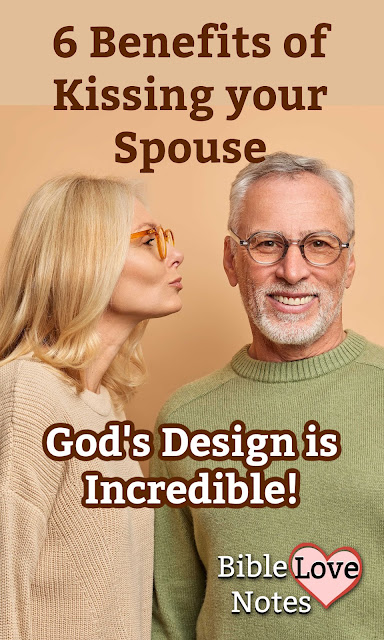 God designed kissing for many reasons besides the obvious one. This post explains.