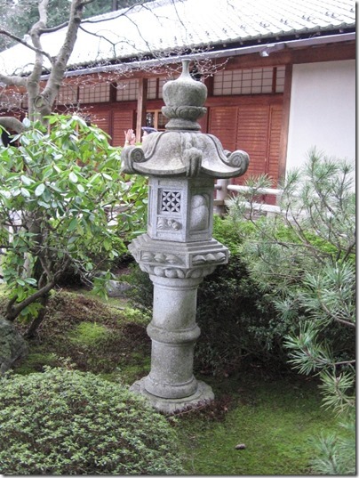 IMG_2614 Lantern at the Portland Japanese Garden at Washington Park in Portland, Oregon on February 27, 2010