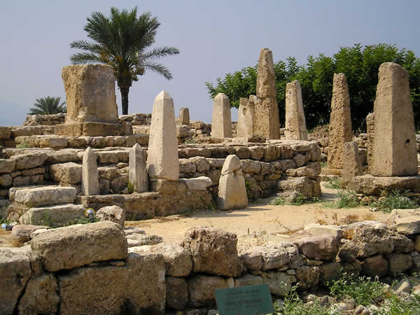 Ancient Byblos ruin, temple of the Obelisks