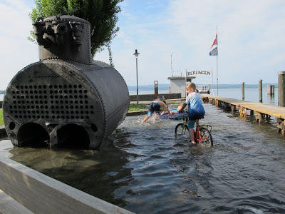 Hochwasser Bodensee, Berlingen, Bodensee Forum, Hochwasser, 2013, Bodenseeforum, Bodensee,