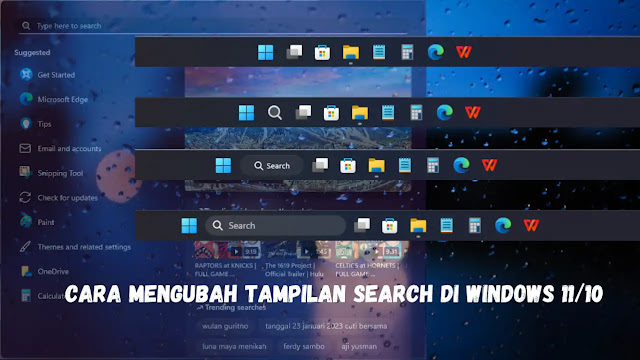 Cara Mengubah Tampilan Search di Windows 11/10